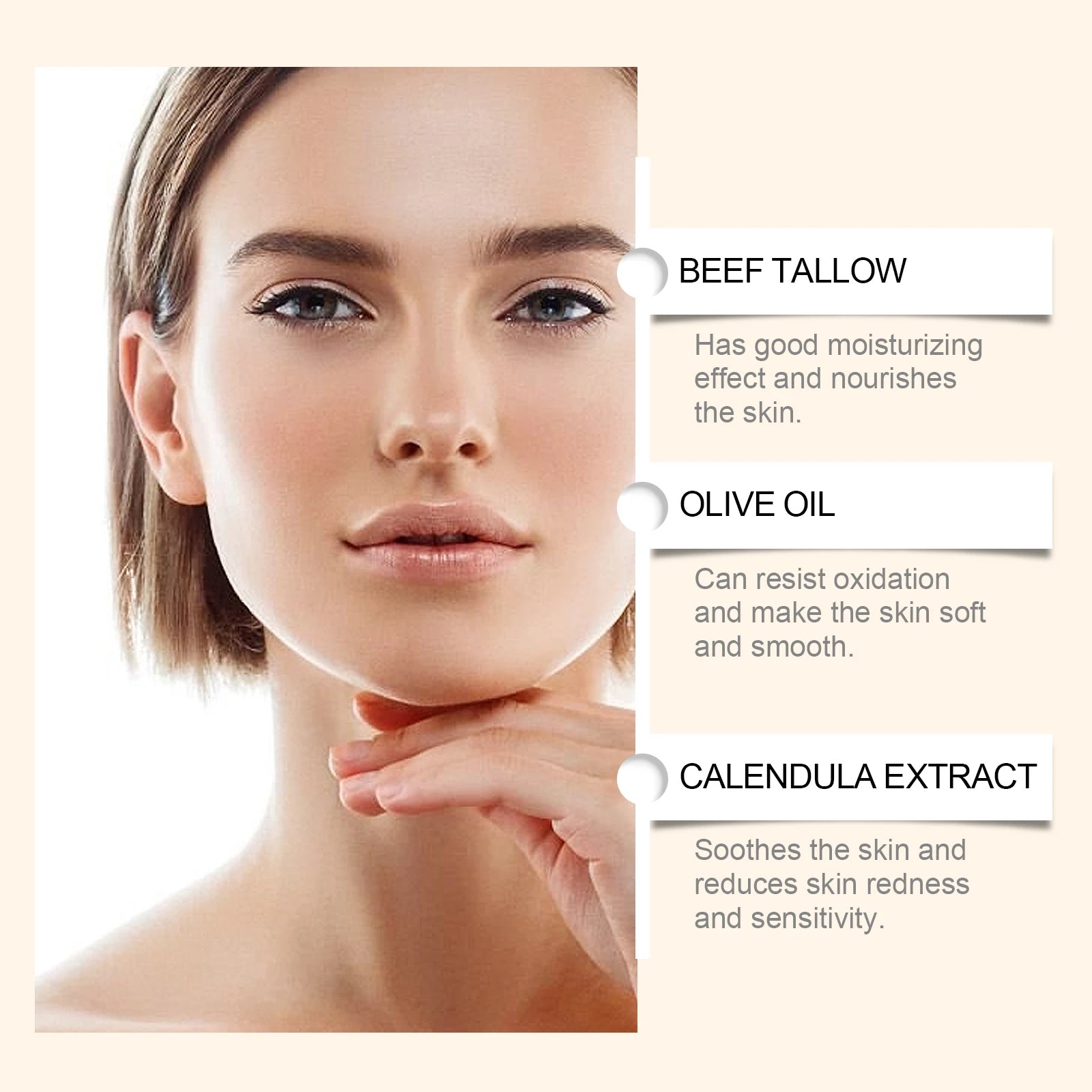 Whipped Tallow Honey Balm — 100% Natural Face & Body