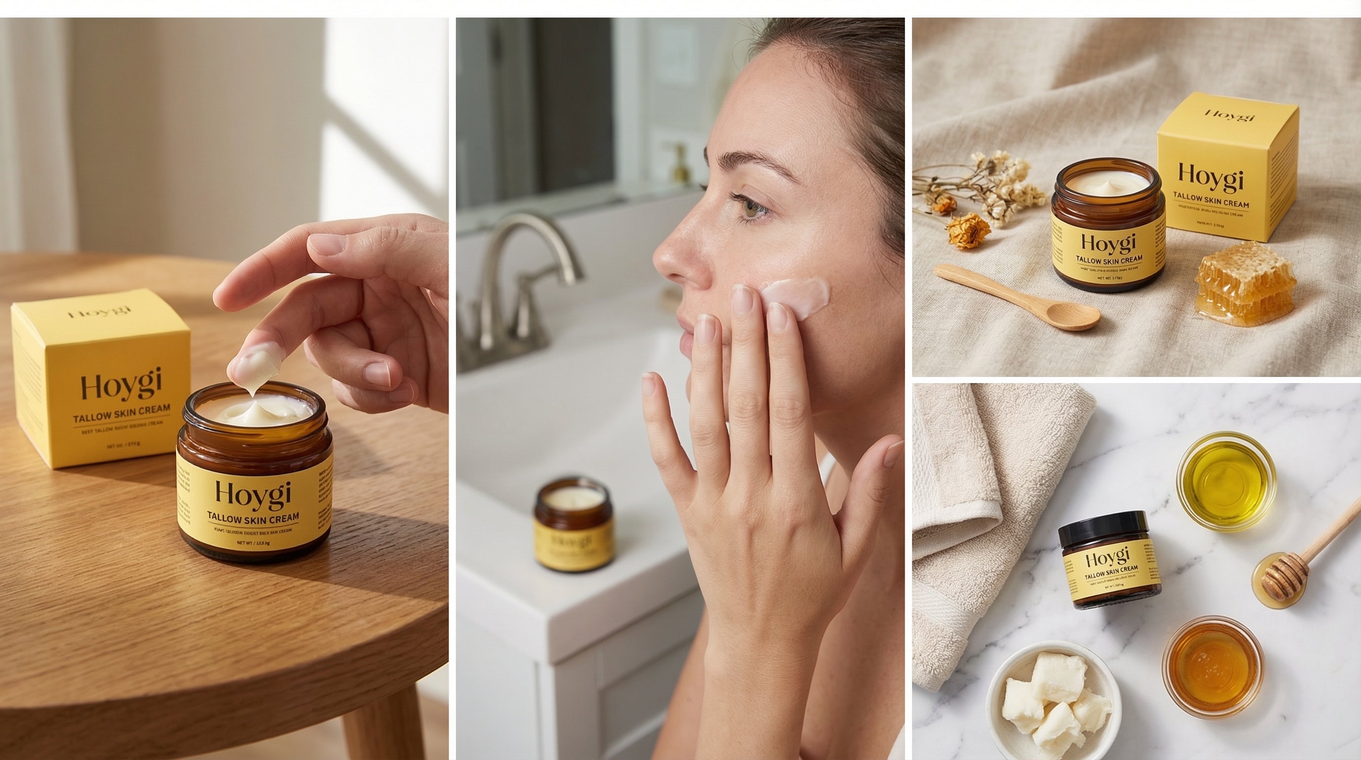 Whipped Tallow Honey Balm — 100% Natural Face & Body