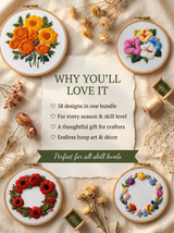 1000+ Embroidery Patterns — The Complete PDF Mega Bundle