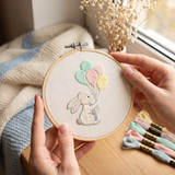 66 Kids Embroidery Patterns — Nursery PDF Bundle with DMC Charts
